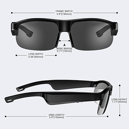 Smart Bluetooth Glasses